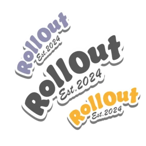 RollOut Logo Stickers
