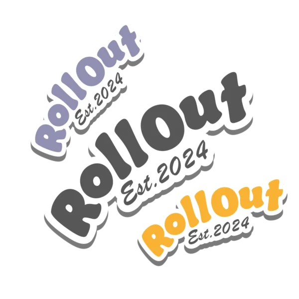 RollOut Logo Stickers